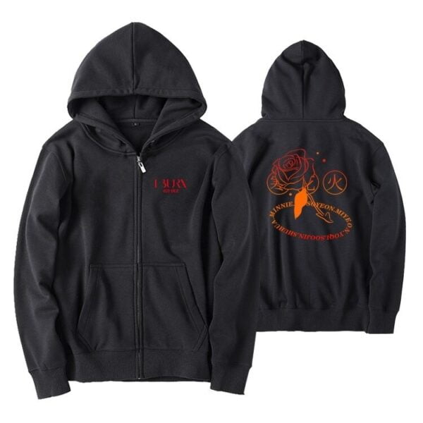 gidle I Burn hoodie