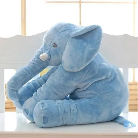 Plush Elephant Pillow #1 (P27) - Image 5