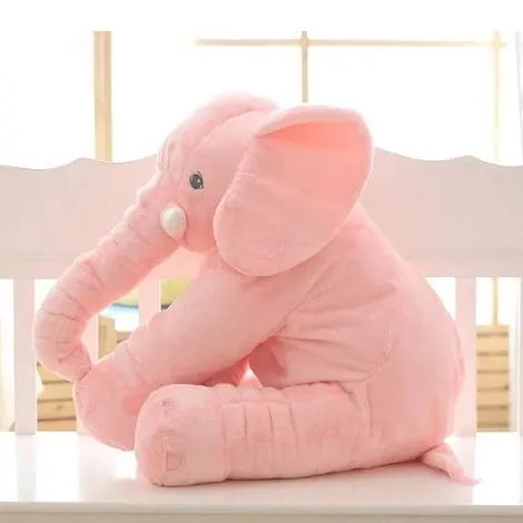 Plush Elephant Pillow #1 (P27) - Image 3