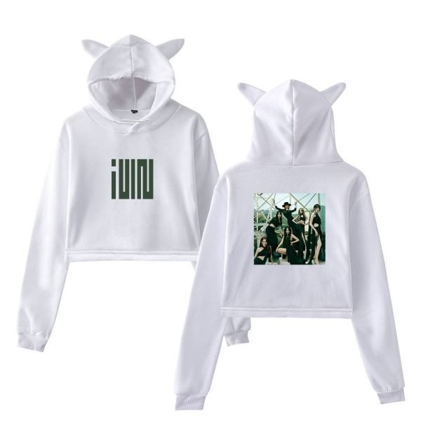 Gidle Cropped Hoodie #11 - Image 3