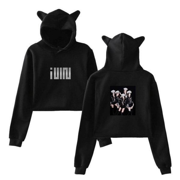 Gidle Cropped Hoodie #12 - Image 2