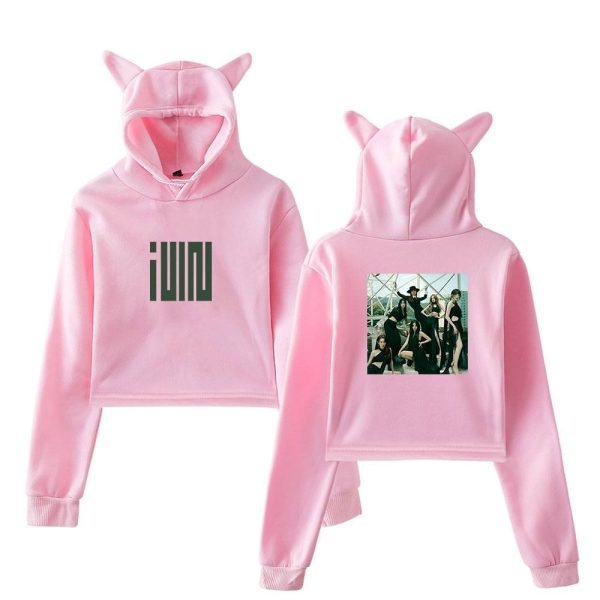 Gidle Cropped Hoodie #11 - Image 5