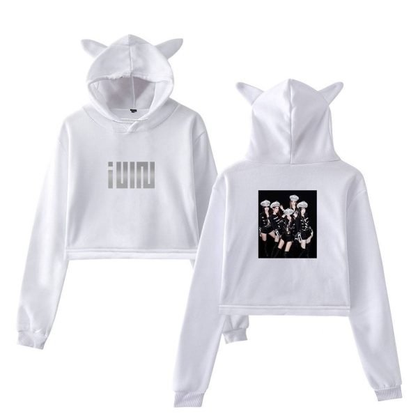 Gidle Cropped Hoodie #12 - Image 3